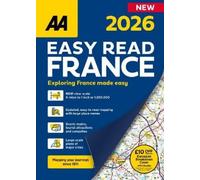 AA Easy Read Atlas France 2026 (Anello, filo)