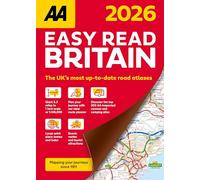 AA Easy Read Britain 2026 flexi bound (AA Road Atlas) (UK Road Atlases) (AA Road Atlas Britain)