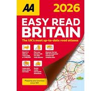 AA Easy Read Britain 2026 spiral bound (AA Road Atlas) (UK Road Atlases) (AA Road Atlas Britain)