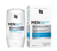 AA Men Sensitive Gel-compress dopobarba rinfrescante e riparatore per pelle molto sensibile