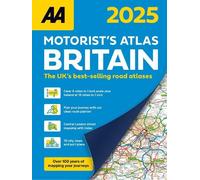 AA Motorist's Atlas 2025 (Anello, filo) AA Road Atlas