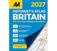 AA Motorists Atlas Britain 2027 Spiral Bound