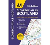 AA Publishing AA Glovebox Atlas Scotland (Tascabile) AA Road Atlas Britain