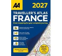 AA Publishing AA Traveller’s Atlas France 2027 (Tascabile)