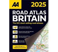 AA Road Atlas Britain 2025 (Anello, filo) AA Road Atlas