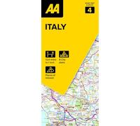 AA Road Map Italy (Map) AA Road Map Europe Series