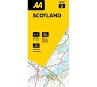 AA Road Map Scotland 9. Folded Map (3 miles to 1 inch / 1:200000): 09