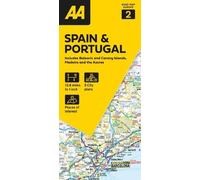 AA Road Map Spain & Portugal 2 (AA Road Map Europe Series / European Road Maps)