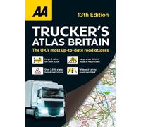 AA Trucker's Atlas Britain (AA Road Atlas Britain) A3 Spiral-bound
