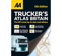 AA Trucker's Atlas Britain (AA Road Atlas Britain) A3 Spiral-bound