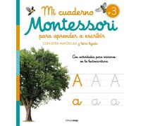 AA. VV. Mi cuaderno Montessori para aprender a escribir (Tascabile)