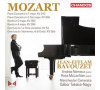 Jean-Efflam Bavouzet; Andrea Nemecz; Rose McLachlan; Manchester Camerata; Gabor Takacs-Nagy - Wolfgang Amadeus Mozart: Piano Concertos, Vol. 12