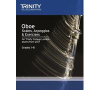 AA.VV. Oboe Scales, Arpeggios & Exercises Grades 1 to 8 from 2017 (Sheet Music)