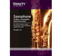 AA.VV. Saxophone Scales Grades 1-8 from 2015 (Sheet Music)