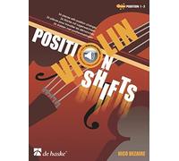 Violin Position Shifts | Lehrbuch für Geige Lagenwechsel mit Übungen und 36 Stücken | Erste zweite dritte Lage lernen | Violine Noten für Mittelstufe Schüler und Lehrer | Methode für Unterricht