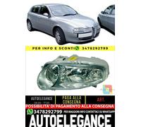 AA3404906 PROIETTORE SINISTRO H7+H7+H1 PER ALFA ROMEO 147