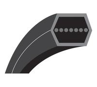 AA73M: cinghia esagonale per tosaerba autoportanti SNAPPER modelli Rider 33'' - Lunghezza esterna: 1908 mm - Numero origine: 1-8232, 2-2252, 1-3236, 7018326, 7022252