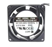 AA8252HB-AT AC 220V-240V 50/60HZ 0.07A/0.06A cooling fan 80x80x25mm