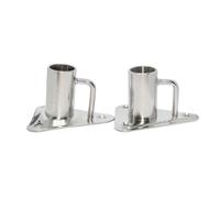 AAA BASE PER CANDELIERE INOX DRITTA (acq.min. unità)