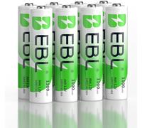 AAA Batterie Ricaricabili 1200 Tech, Pile Ricaricabili AAA 1100Mah Ni-Mh 1.2V Co