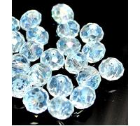 AAA Loose Sfaccettato Vetro Cristallo Rondelle Perline Di 10 X 8 MM & 8 X 6