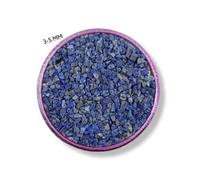 AAA Natural Schiacciato Lapislazzuli Deep Blue Chips per Intarsio Gioielli...