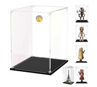 AAABOX 20x20x35cm Trasparente Teca,3mm Spessore Acrilico Vetrina Espositiva per Lego Guanto Infinito 76191 76223|Groot 76217 76249|Torre Eiffel 21019,Scatola Antipolvere per Figure