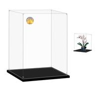 AAABOX 35x30x45cm Trasparente Teca Espositiva ,3mm Spessore Acrilico Vetrina per Lego Orchidea Fiori 10311 e Friends Centro Comunitario di Heartlake City 41748