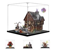 AAABOX Cubo Teca 30x30x30cm,3mm Spessore Trasparente Acrilico Vetrina per Lego Delle Sorelle Sanderson 21341 e Calcio Basketball,Antipolvere Scatola Espositiva per 10370 60375 75583 76261