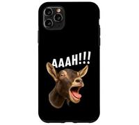 Aaah!! Funny Goat Halloween Farmer Goat Whisperer Farm Custodia per iPhone 11 Pro Max