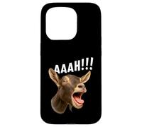 Aaah!! Funny Goat Halloween Farmer Goat Whisperer Farm Custodia per iPhone 15 Pro