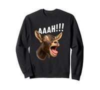 Aaah!! Funny Goat Halloween Farmer Goat Whisperer Farm Felpa