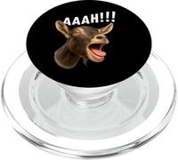 Aaah!! Funny Goat Halloween Farmer Goat Whisperer Farm PopSockets PopGrip per MagSafe
