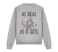 Aaahh Real Monsters As Real As It Gets Felpa Adulto Unisex (TV12921)