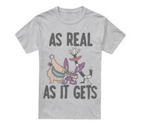 Aaahh Real Monsters As Real As It Gets Maglietta Uomo (TV6784)