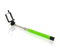 AAB Selfie Stick 2 Verde Monopiede per telescopio per smartphone per Android su iOS