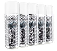 AABCOOLING 5x Bomboletta Aria Compressa Home&Office Compressed Gas Duster 400 ml -K2, Compressed air, Elettronica, Kit di pulizia, Bombolette Spray, Bombole Aria Compressa