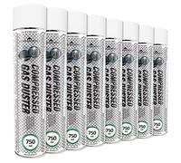 AABCOOLING 8X Bomboletta Aria Compressa Home&Office Compressed Gas Duster 750 ml -K2, Elettronica, Foto e videocamere, Bombolette Spray, Pulire Pc, Bombole Aria Compressa, Kit di Pulizia