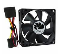 AABCOOLING Fan 8 - Una Economico ed Efficiente 80mm Ventola Aspirazione, Ventola PC Portatile, Ventilatore per Computer, Raffreddamento PC, 8cm, 4 Pin MOLEX 25 Db (A)