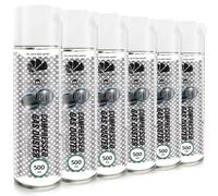 AABCOOLING Home&Office 6x 500ml Soffiatore Aria Compressa - Pulizia PC, Case Computer, Console, Laptop, Tastiera, Materiale Ufficio, Spray Pulente, Bomboletta, K1