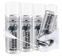 AABCOOLING Home&Office Compressed Gas Duster 4x 400ml - K5 Spray Gelo a -50°C, Aria Compressa Spray, Spray Freddo, Oggetti per la pulizia,