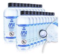 AABCOOLING IPA 1L - Set di 20 - Alcool Puro Super Efficace, Alcol 99 per Cento, Facile da Usare, Isopropyl Alcohol, Make Up Remover, Isopropilico, Per L'elettronica