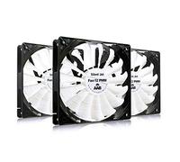 AABCOOLING Silent Jet Fan 12 PWM - Una Silenziosa e Molto Efficiente 120mm Ventola per CPU, 4 Pin Fan, Ventilatore 12V, PWM Processore Fan, 12cm, Ventola PC, 170m3/h - 3 Pezzi 8,9-20,9 Db(A)