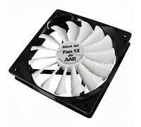 AABCOOLING Silent Jet Fan 12 - Una Silenziosa e Molto Efficiente 120mm Ventola PC, Raffreddamento per Computer, Ventilatore 12V, Ventola Aspirazione, 12cm, 3 Pin Cooling Fan, 104m3/h 12,9 Db(A)