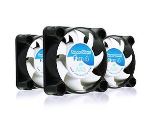 AABCOOLING Super Silent Fan 4 - Una Silenziosa e Molto Efficiente 40mm Ventola per Case PC, Ventilatore Aspirazione per Stampante 3D, Raffreddamento per Computer, Cooling Fan - 3 Pezzi 17,9 Db