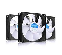 AABCOOLING Super Silent Fan 9 - una Silenziosa e Molto Efficiente 92mm Ventola per Case PC, per PC Portatile, Case Fan, 12 Volt Accessori PC, 9cm - 3 Pezzi 13,6 dB