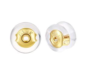 AABDTYYD Chiusure per Orecchini in Silicone,Ferma Orecchini in Silicone,40 Pezzi Chiusure per Orecchini Anallergici,Chiusure Orecchini Gomma per Orecchino Fare Scoperte.