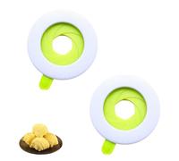 AABDTYYD Divisore per Cottura Pasta Misura Precisa per Tutti i Tipi di Pasta e Noodles Design Rotante Salvaspazio Compatto e Raffinato Facile da Riporre Ideale per Evitare Sprechi in Cucina 2 Pezzi