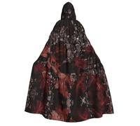 aabkjgfr Outfitter Tuff Camo Print Halloween Witch Robe,Adult Vampire Wizard Costume,Usato per Feste,Mascherata,Carnevale,Festa in costume, Giochi di ruolo