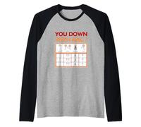 AAC Consapevolezza Comunicazione Alternativa Si Giù con AAC Maglia con Maniche Raglan